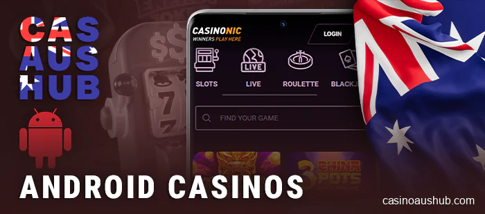 Best android online casinos for gambling in Australia