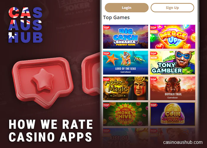 Online casino application evaluation points