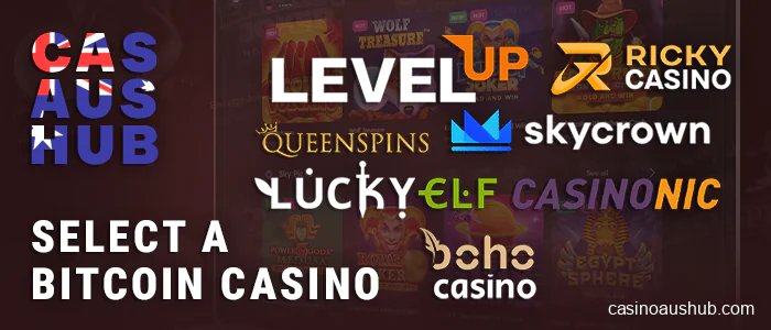 Decide on a bitcoin online casino