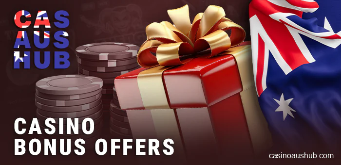 Actual bonuses for casino users from Australia