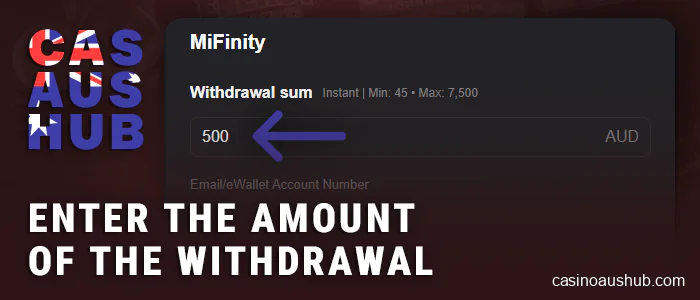 Specify the amount to withdraw from a casino with highest payments