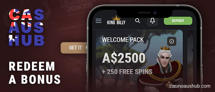 Pick up a bonus at iPhone online casino