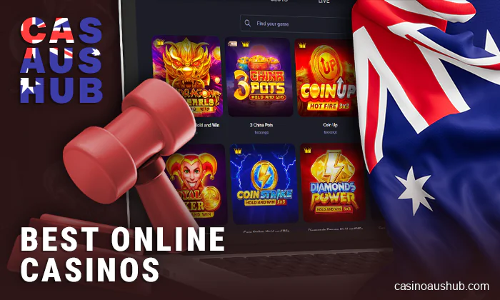 Ranking of legal online casinos for players from Australia