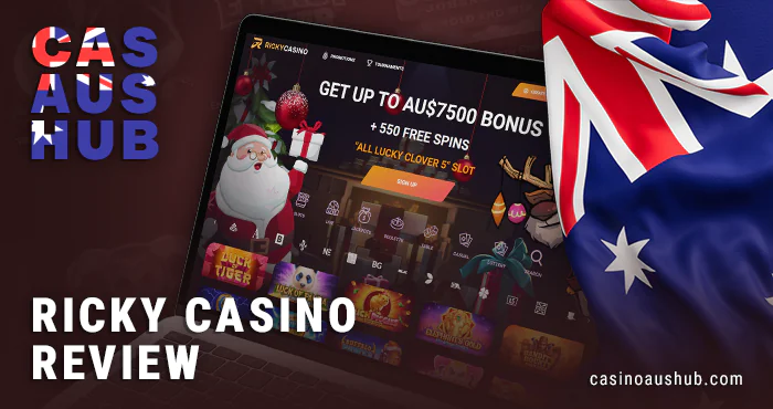 Read a review of Australian online casino Ricky